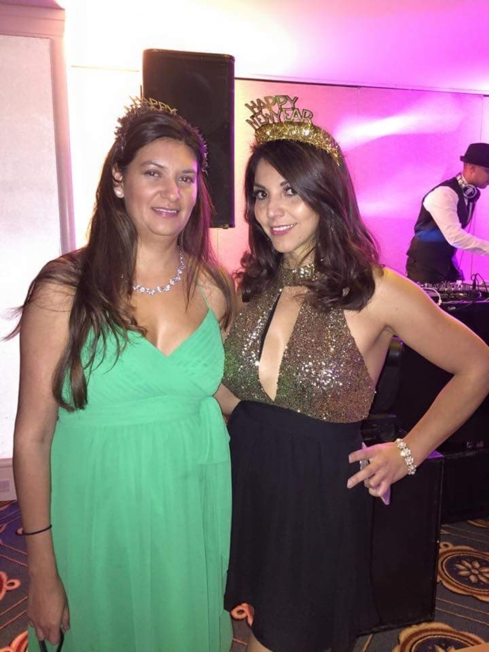 Lauren Ralph Lauren Evening Green V-Neck Halter Evening Dress